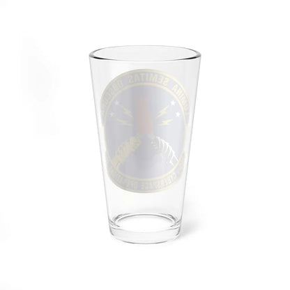 390 Cyberspace Operations Squadron ACC (U.S. Air Force) Pint Glass 16oz-Go Mug Yourself