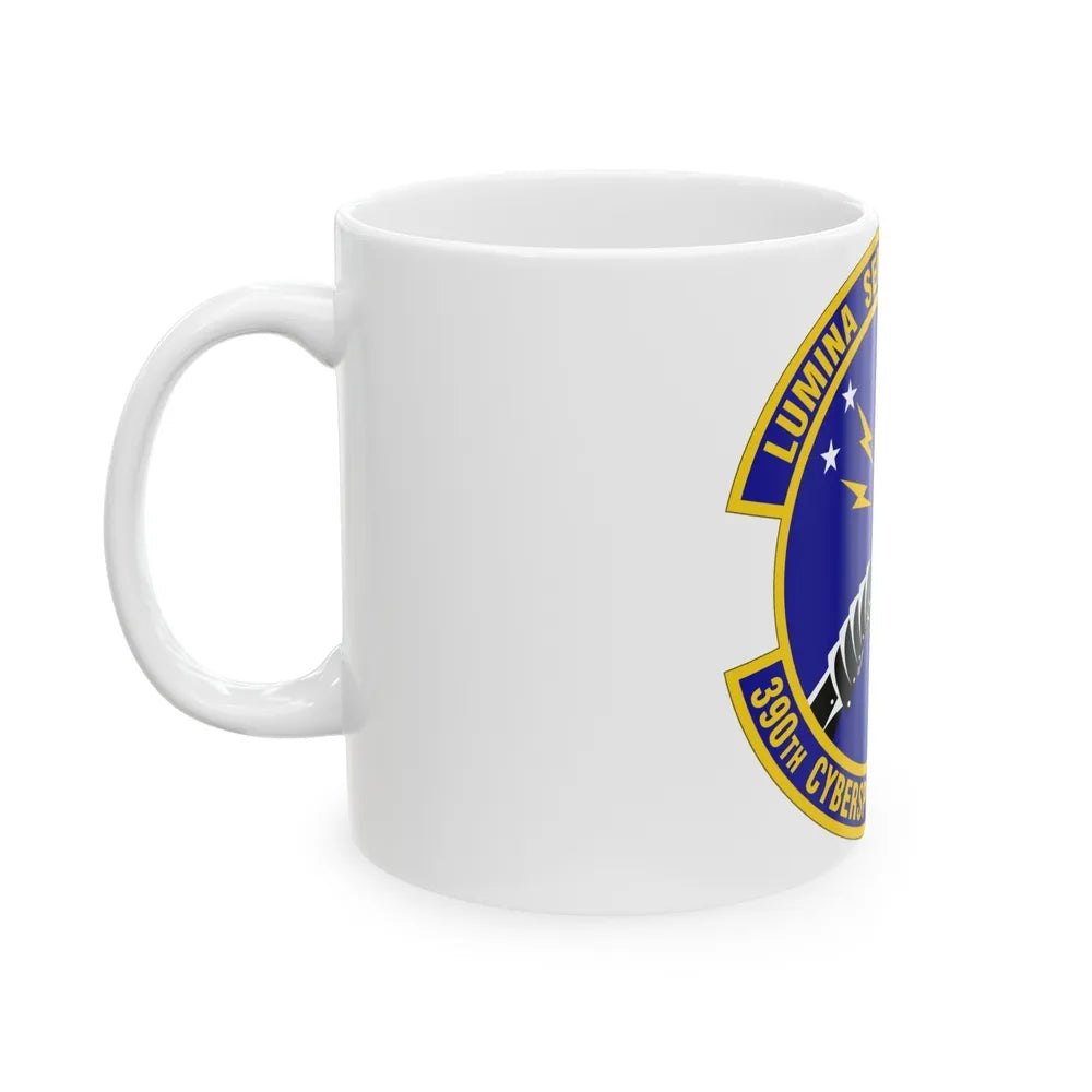 390 Cyberspace Operations Squadron ACC (U.S. Air Force) White Coffee Mug-Go Mug Yourself