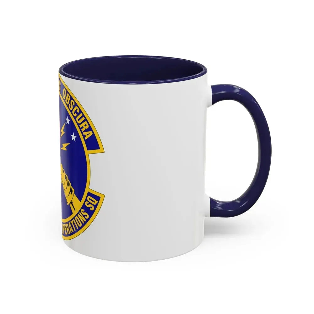 390 Cyberspace Operations Squadron ACC (U.S. Air Force) Accent Coffee Mug - Go Mug Yourself