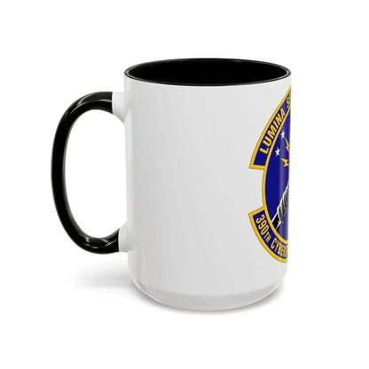 390 Cyberspace Operations Squadron ACC (U.S. Air Force) Accent Coffee Mug - Go Mug Yourself