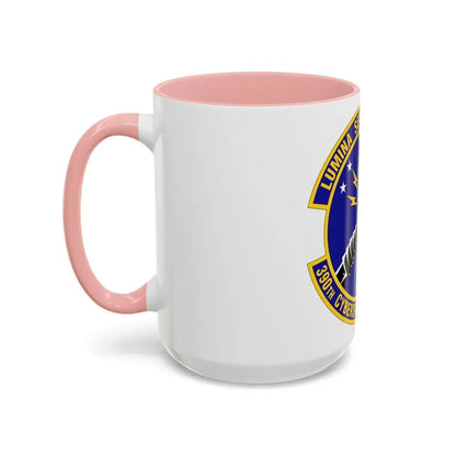 390 Cyberspace Operations Squadron ACC (U.S. Air Force) Accent Coffee Mug - Go Mug Yourself