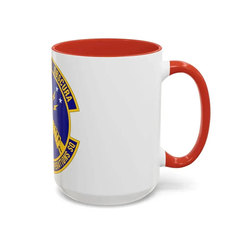 390 Cyberspace Operations Squadron ACC (U.S. Air Force) Accent Coffee Mug - Go Mug Yourself
