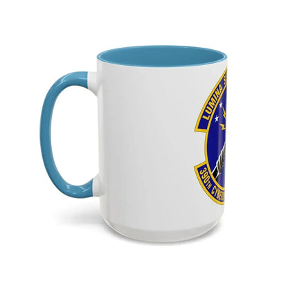390 Cyberspace Operations Squadron ACC (U.S. Air Force) Accent Coffee Mug - Go Mug Yourself