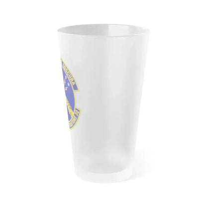 390 Cyberspace Operations Squadron ACC (U.S. Air Force) Frosted Pint Glass 16oz - Go Mug Yourself