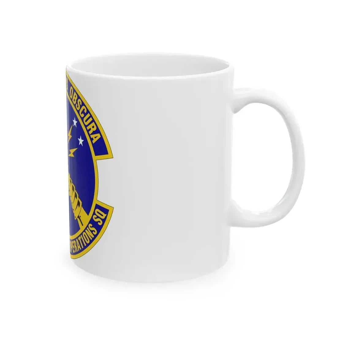 390 Cyberspace Operations Squadron ACC (U.S. Air Force) White Coffee Mug - Go Mug Yourself