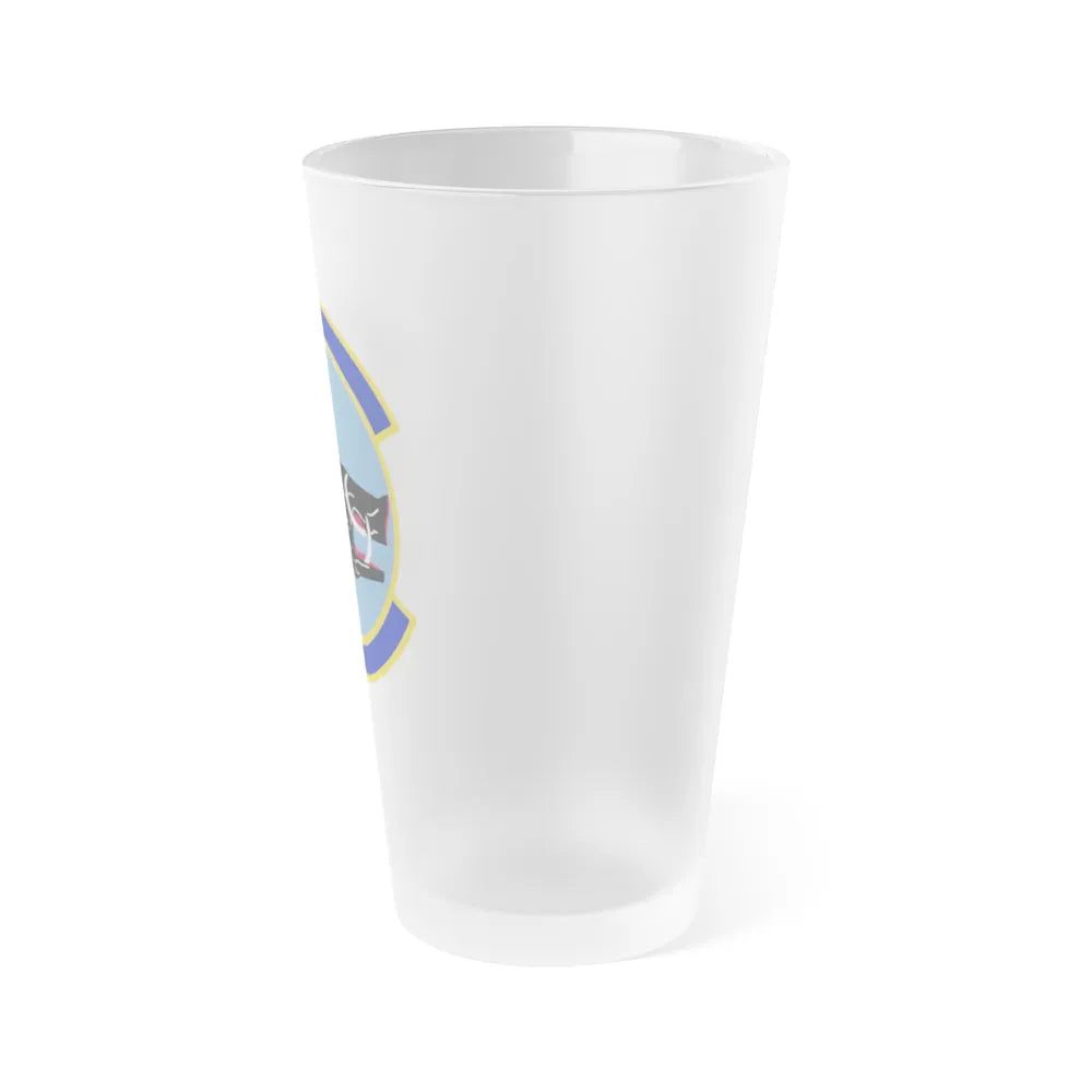 390 Electronic Combat Squadron ACC (U.S. Air Force) Frosted Pint Glass 16oz-Go Mug Yourself