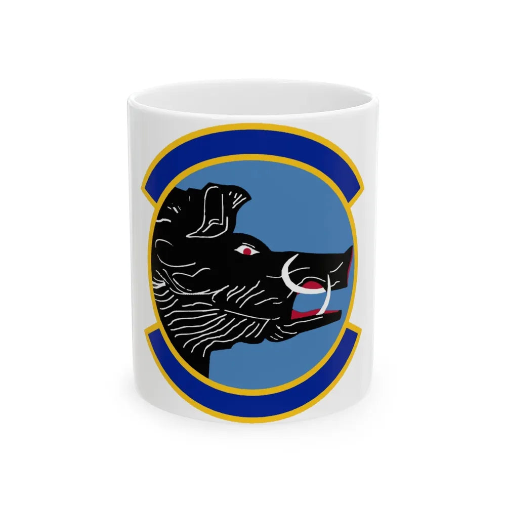 390 Electronic Combat Squadron ACC (U.S. Air Force) White Coffee Mug-11oz-Go Mug Yourself