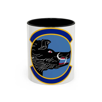 390 Electronic Combat Squadron ACC (U.S. Air Force) Accent Coffee Mug 11oz Black - Go Mug Yourself