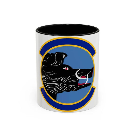 390 Electronic Combat Squadron ACC (U.S. Air Force) Accent Coffee Mug 11oz Black - Go Mug Yourself