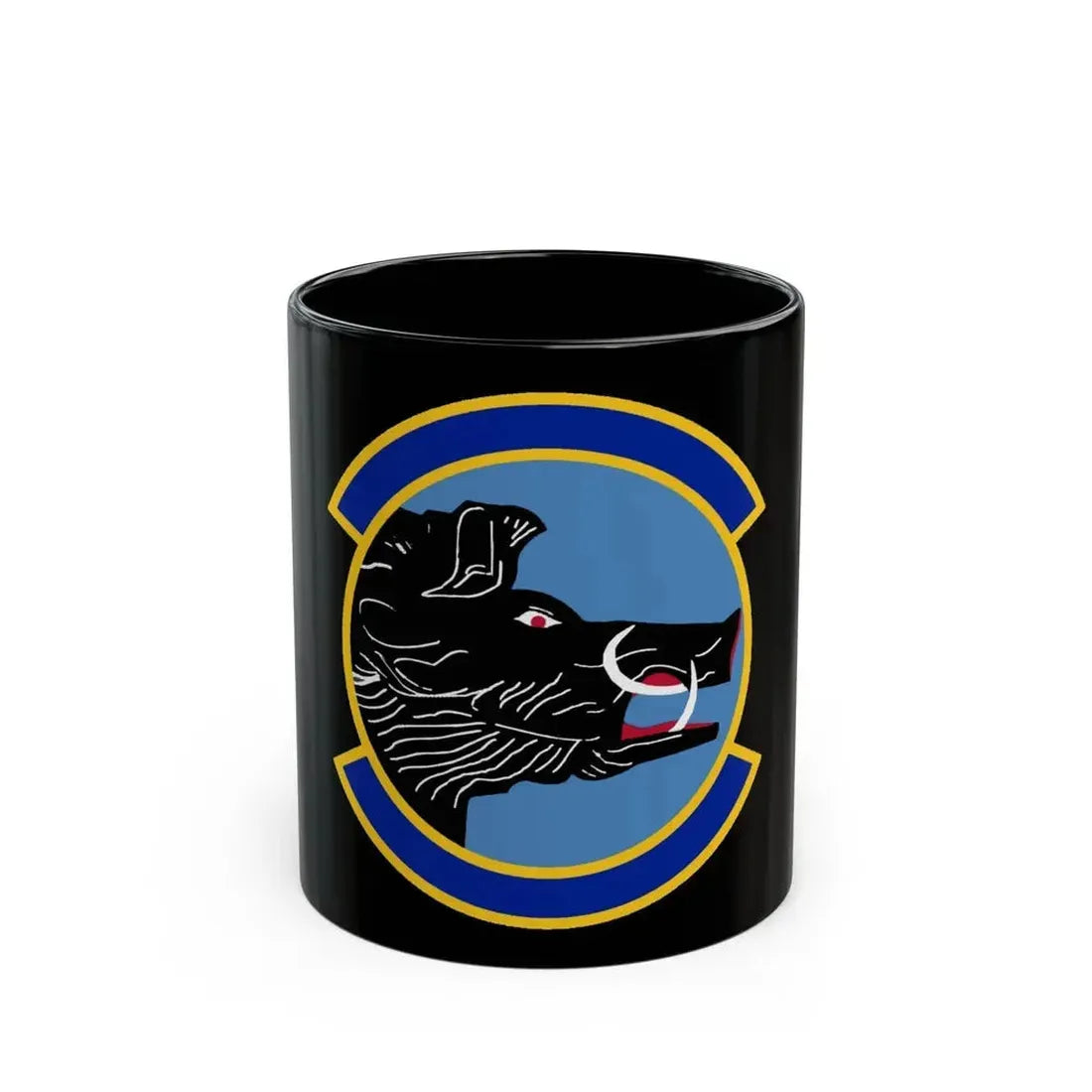 390 Electronic Combat Squadron ACC (U.S. Air Force) Black Coffee Mug 11oz - Go Mug Yourself