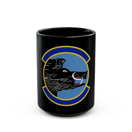 390 Electronic Combat Squadron ACC (U.S. Air Force) Black Coffee Mug 15oz - Go Mug Yourself