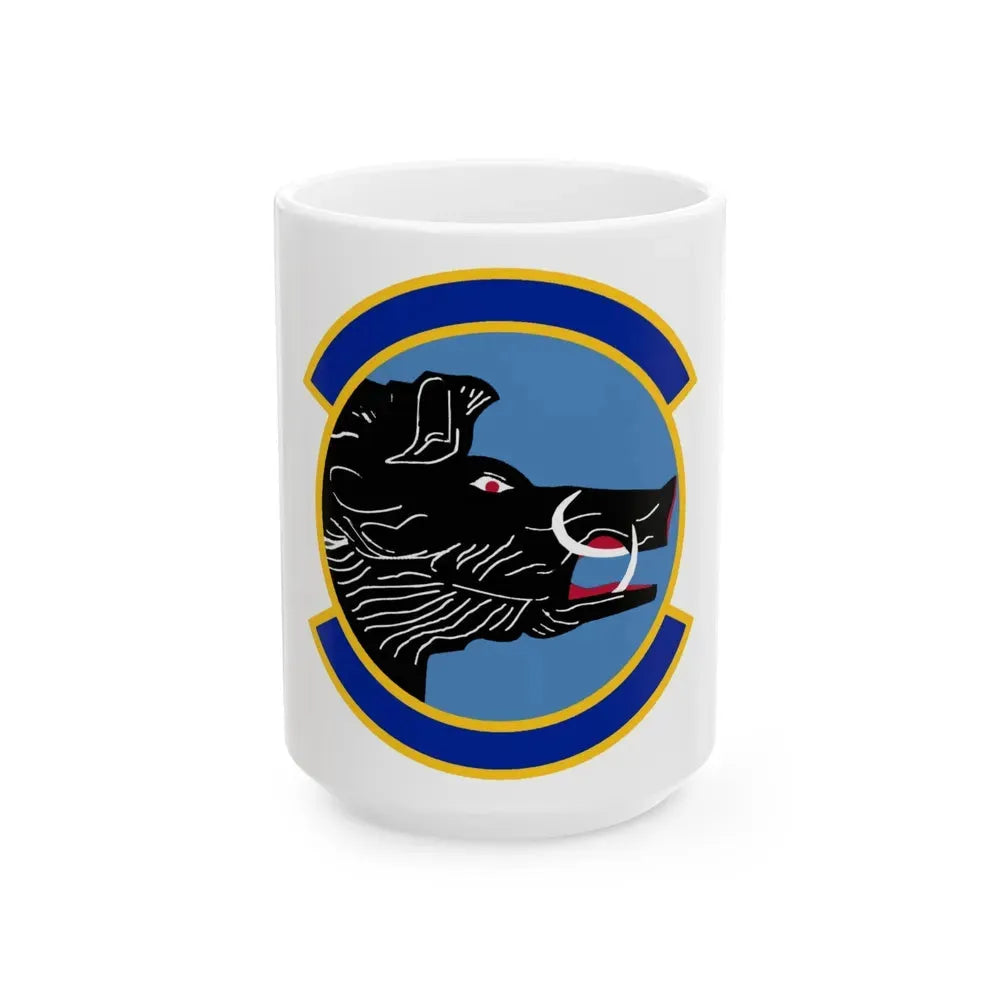 390 Electronic Combat Squadron ACC (U.S. Air Force) White Coffee Mug 15oz - Go Mug Yourself