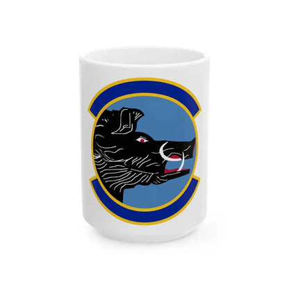 390 Electronic Combat Squadron ACC (U.S. Air Force) White Coffee Mug 15oz - Go Mug Yourself
