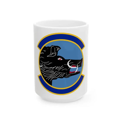 390 Electronic Combat Squadron ACC (U.S. Air Force) White Coffee Mug 15oz - Go Mug Yourself