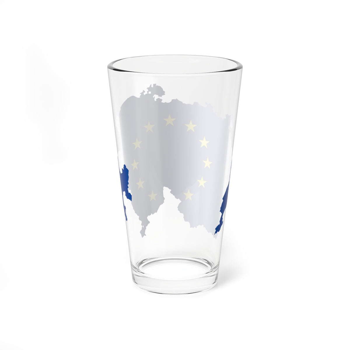Switzerland EU centered stars (Switzerland) Pint Glass 16oz