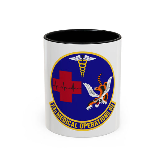 23d Medical Operations Squadron (U.S. Air Force) Accent Coffee Mug