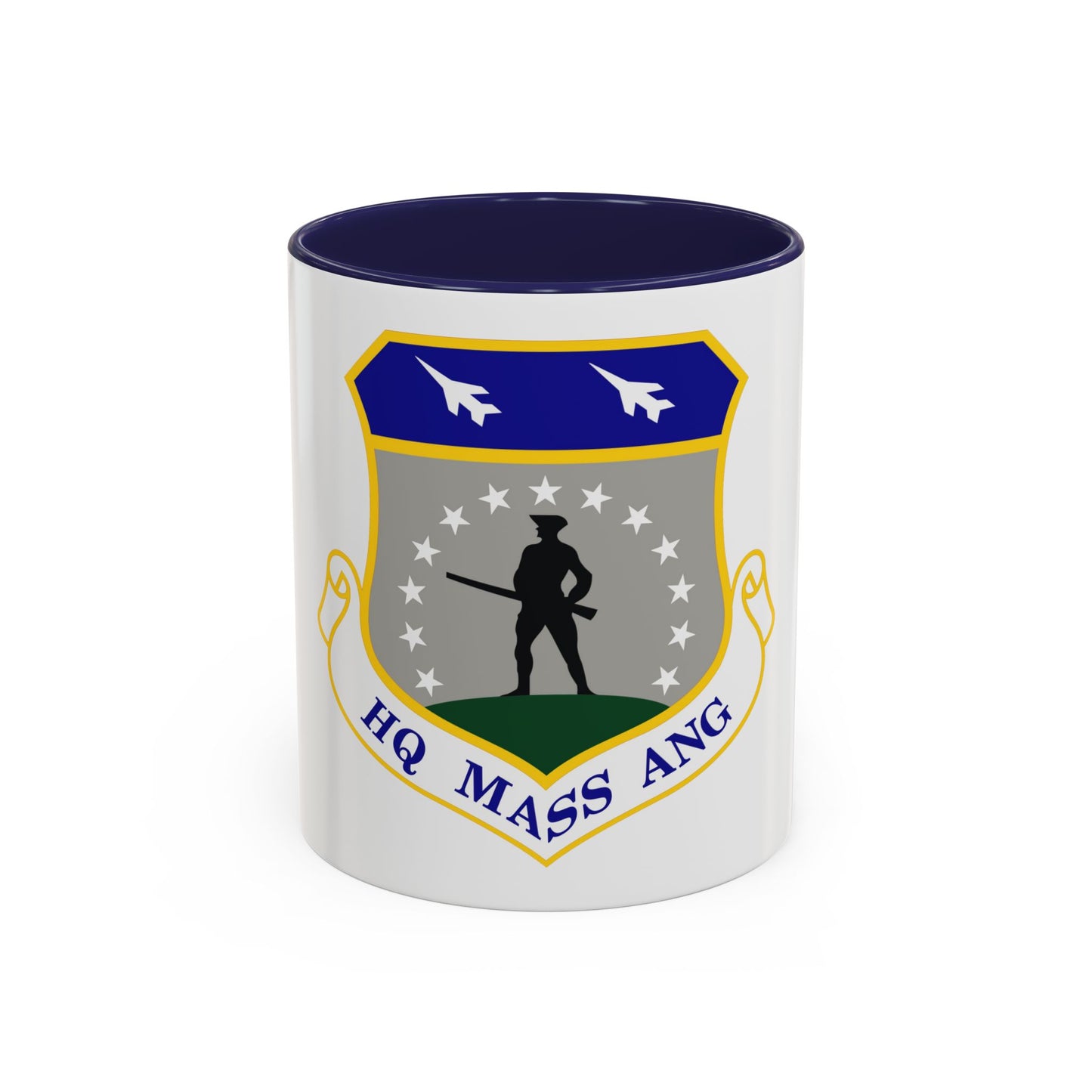 Headquarters Massachusetts Air National Guard (U.S. Air Force) Accent Coffee Mug
