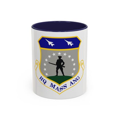 Headquarters Massachusetts Air National Guard (U.S. Air Force) Accent Coffee Mug
