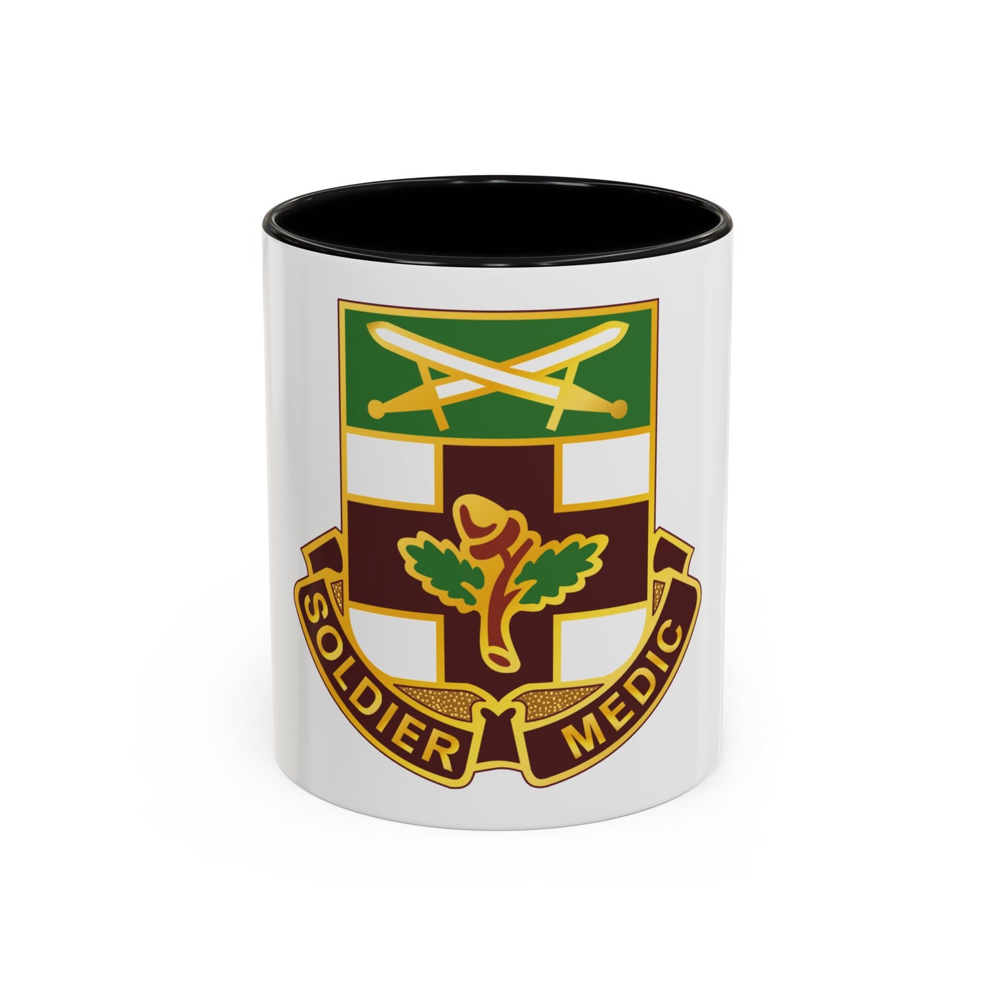 232 Medical Battalion (U.S. Army) Accent Coffee Mug