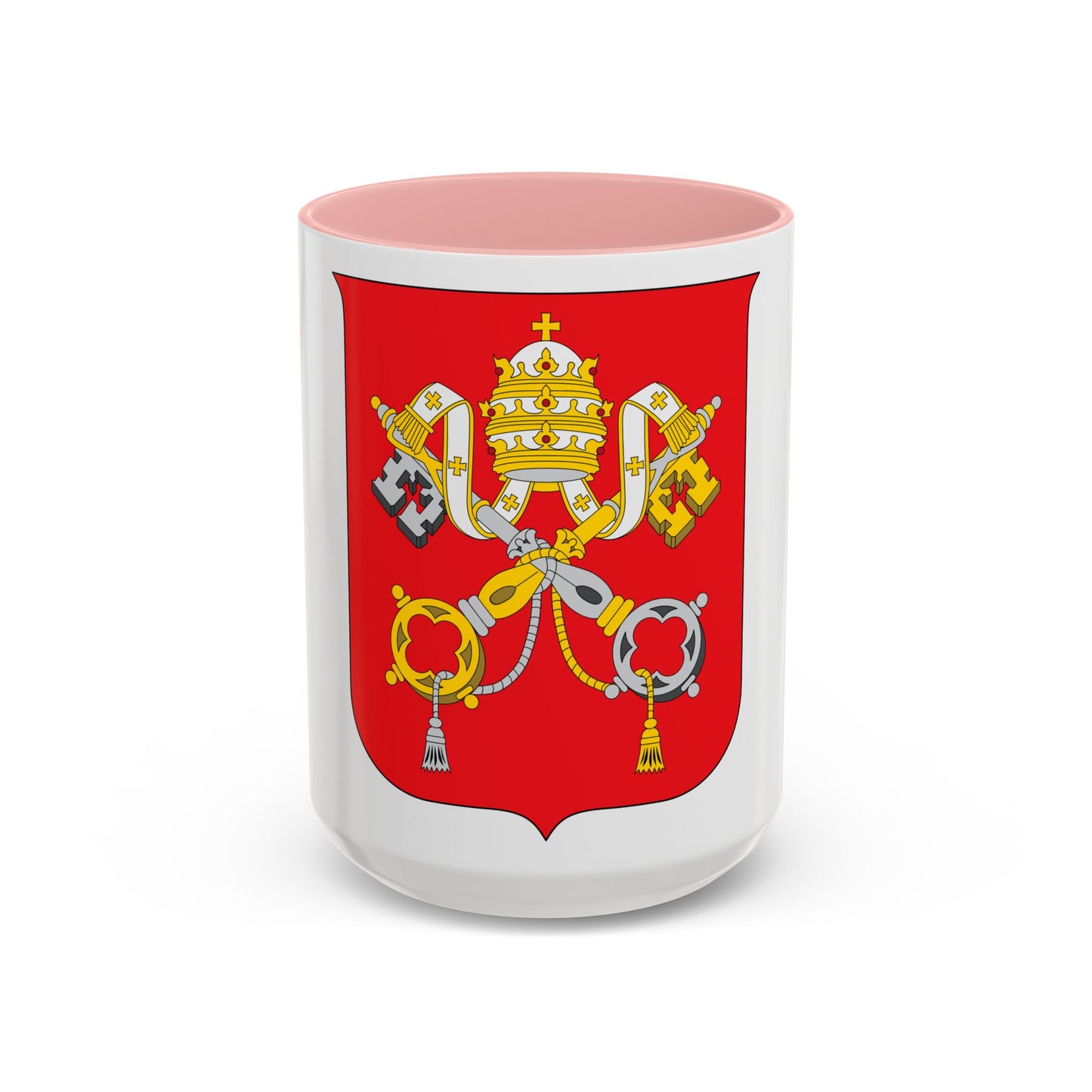 Coat of arms of Vatican City State - Accent Coffee Mug