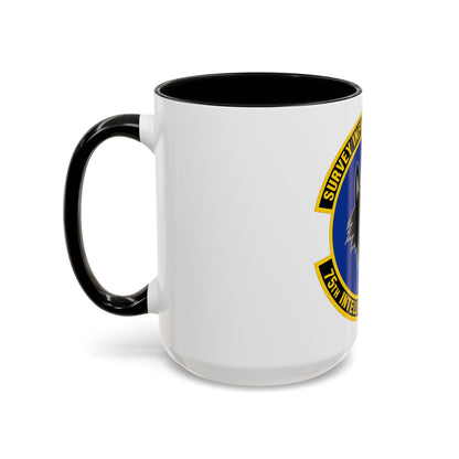 75 Intelligence Squadron ACC (U.S. Air Force) Accent Coffee Mug
