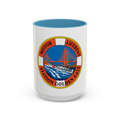 USCG Motor Lifeboat Station Golden Gate (U.S. Coast Guard) Accent Coffee Mug