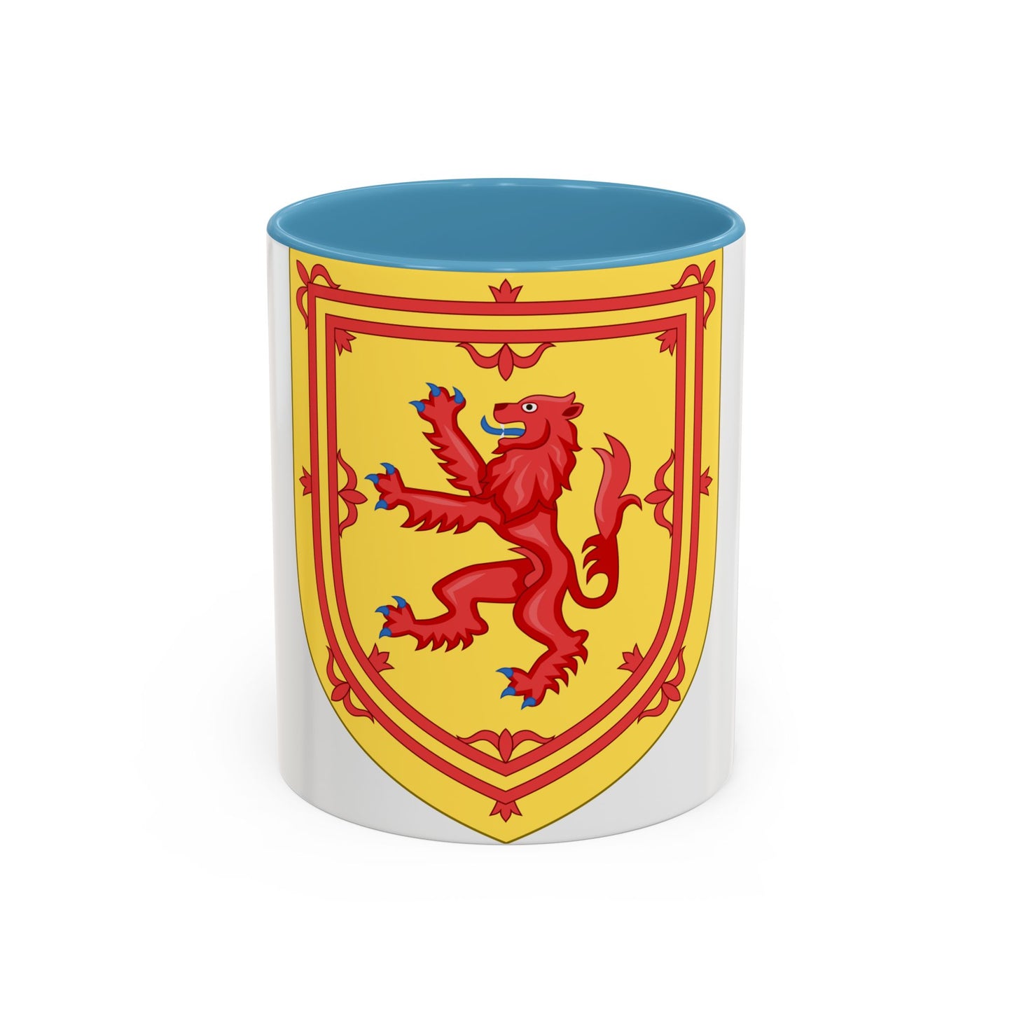 Royal Arms of the Kingdom of Scotland - Accent Coffee Mug