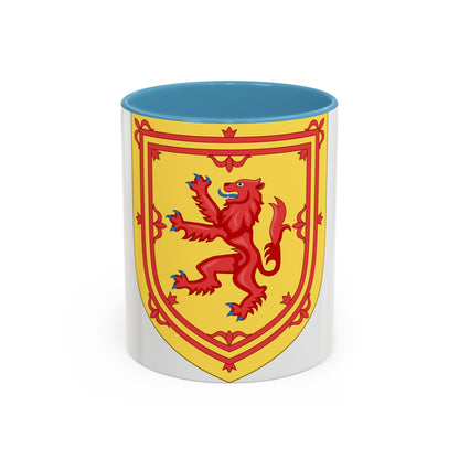 Royal Arms of the Kingdom of Scotland - Accent Coffee Mug