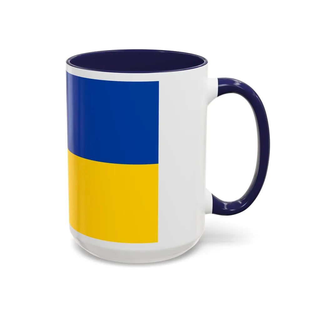 Flag of Chemnitz Germany - Accent Coffee Mug-Go Mug Yourself