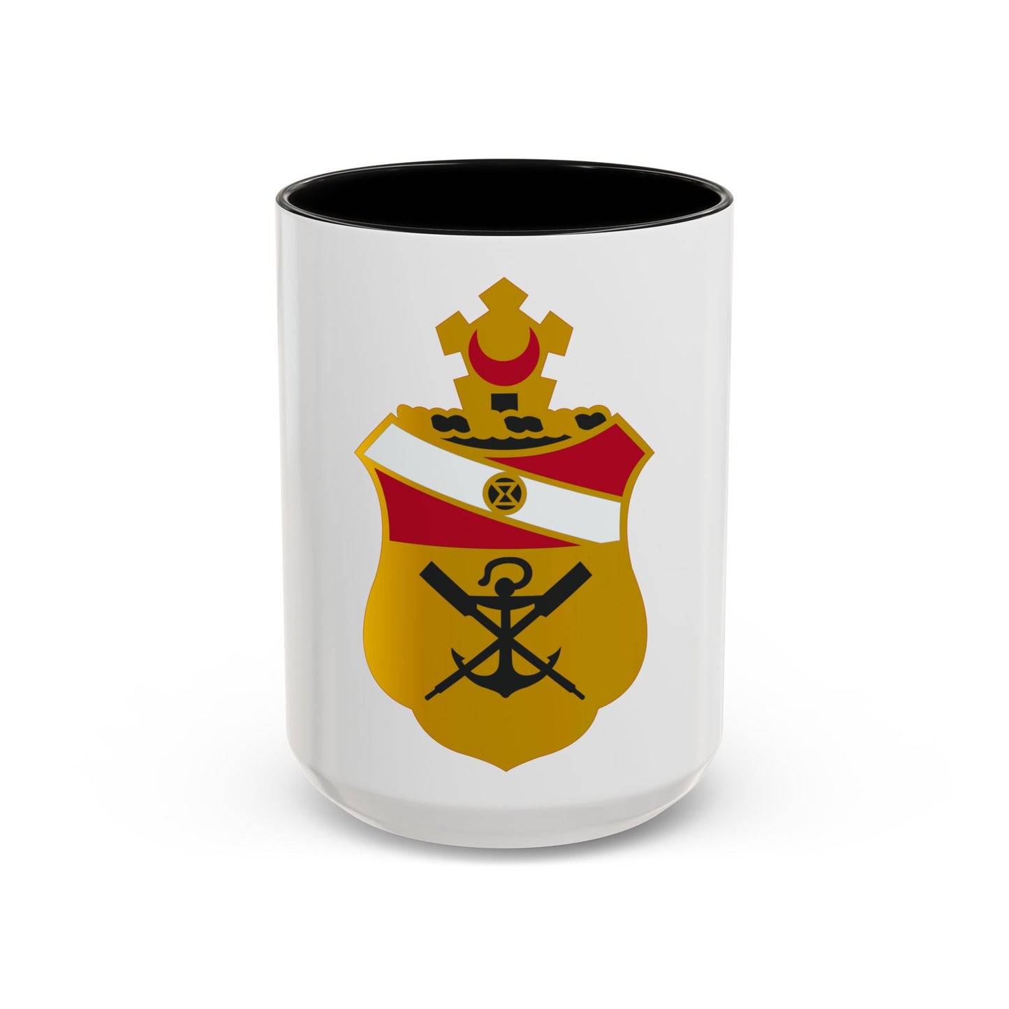 21 Engineer Battalion (U.S. Army) Accent Coffee Mug