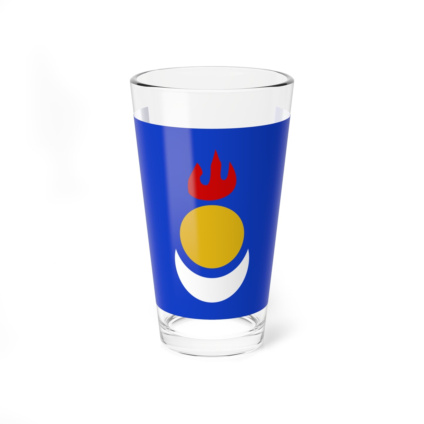 Fictional Flag of Inner Mongolia (China) Pint Glass 16oz