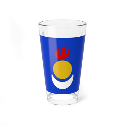 Fictional Flag of Inner Mongolia (China) Pint Glass 16oz