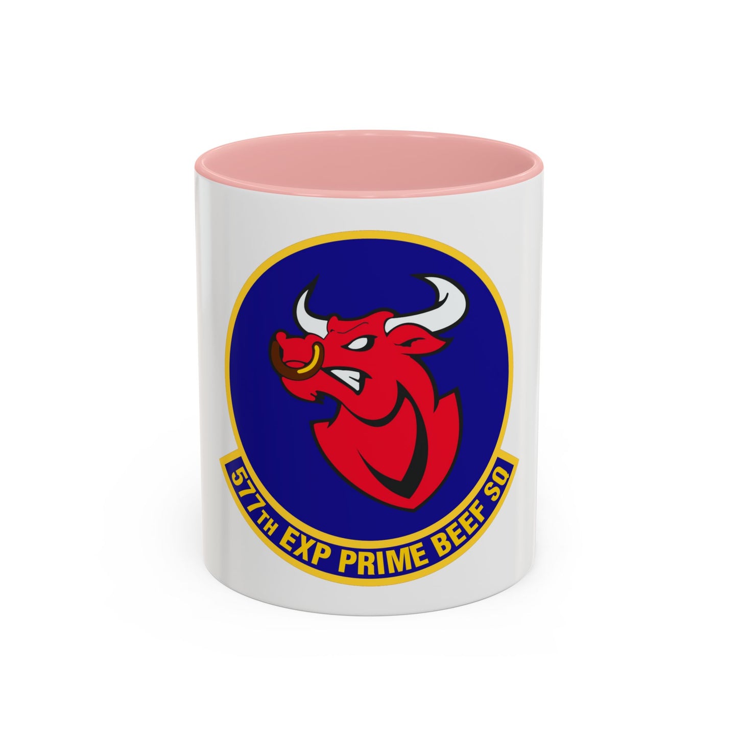 577th Expeditionary Prime Base Emergency Engineer Force Squadron (U.S. Air Force) Accent Coffee Mug