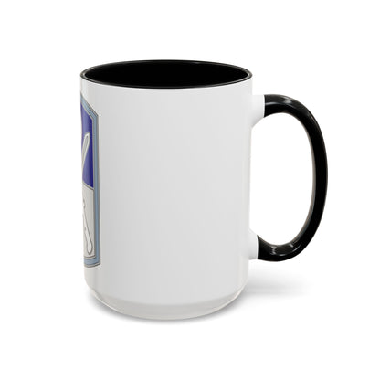 218 Maneuver Enhancement Brigade 3 (U.S. Army) Accent Coffee Mug