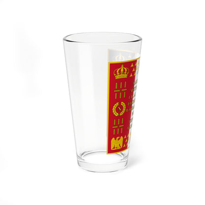 Drapeau de la Garde Imperiale 1812 Revers (France) Pint Glass 16oz