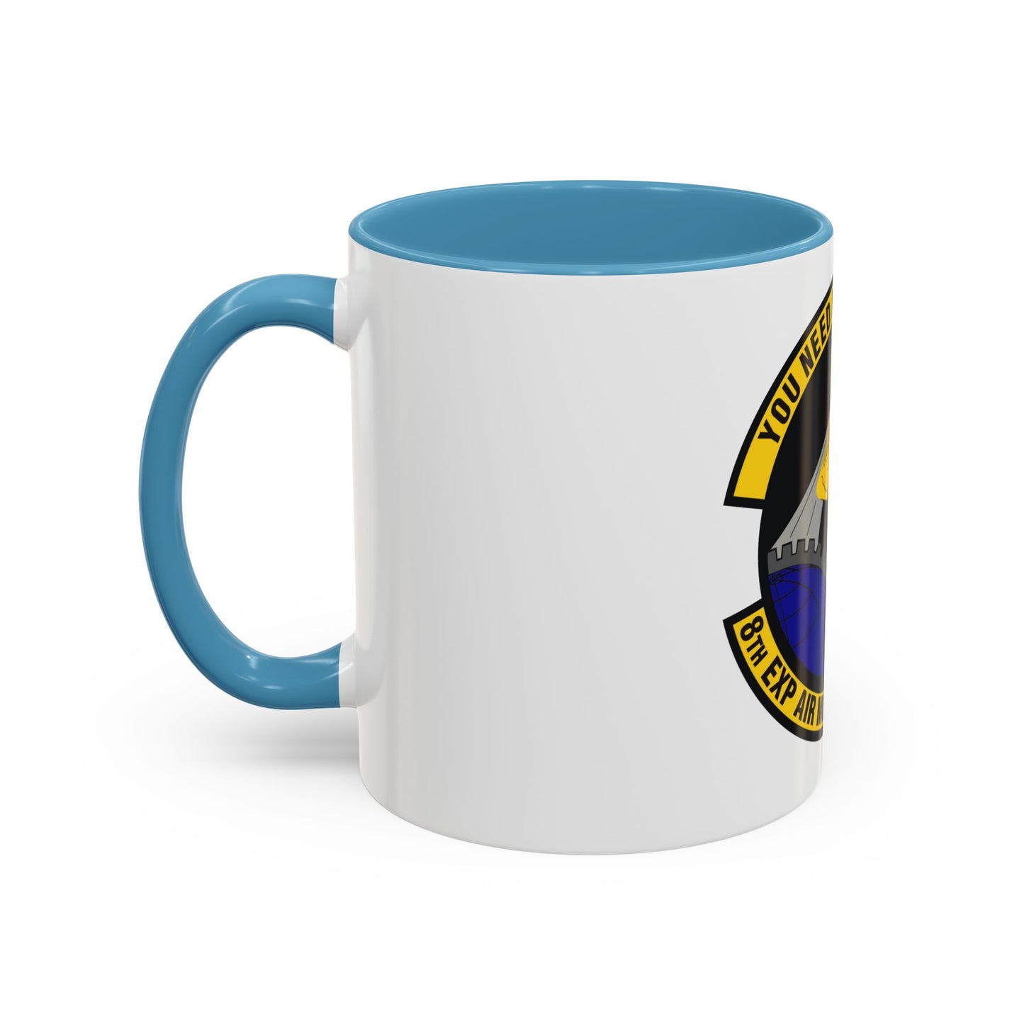 8th Expeditionary Air Mobility Squadron (U.S. Air Force) Accent Coffee Mug