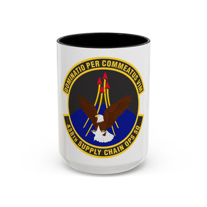 438th Supply Chain Operations Squadron (U.S. Air Force) Accent Coffee Mug