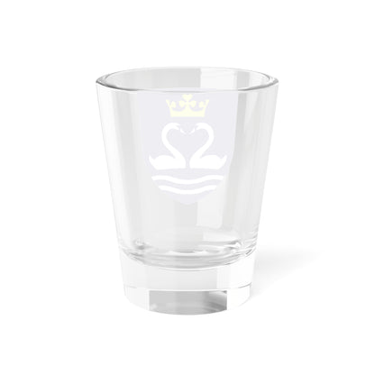 Fredensborg Kommune coa (Denmark) (Coat of Arms) Shot Glass 1.5oz