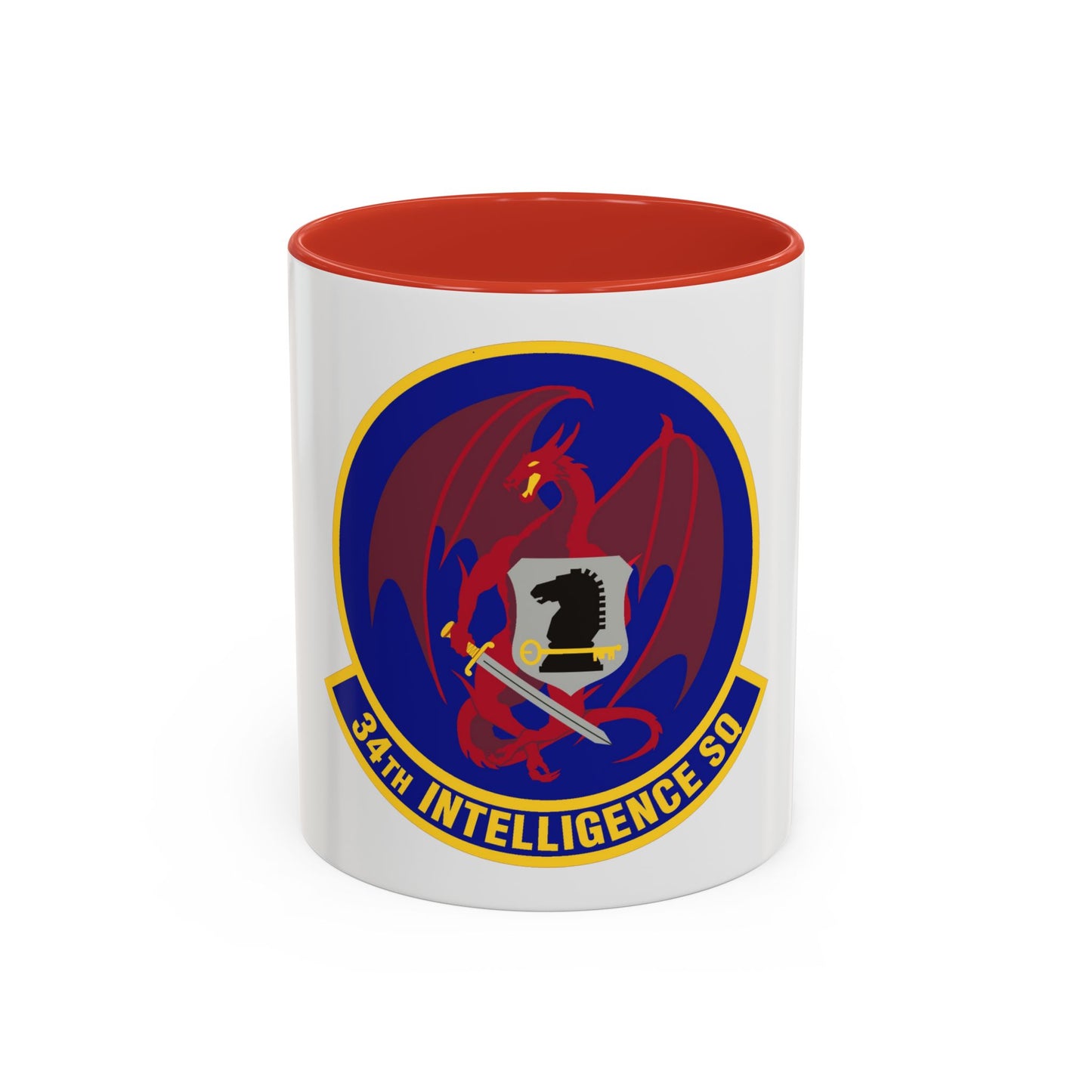 34th Intelligence Squadron (U.S. Air Force) Accent Coffee Mug