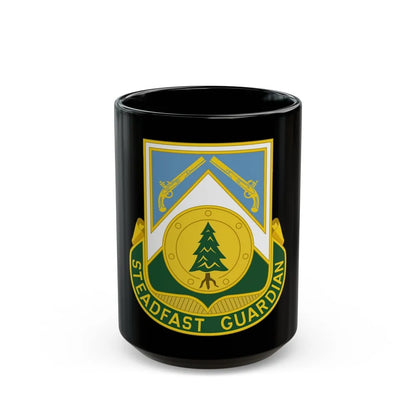 390th Military Police Battalion (U.S. Army) Black Coffee Mug-15oz-Go Mug Yourself