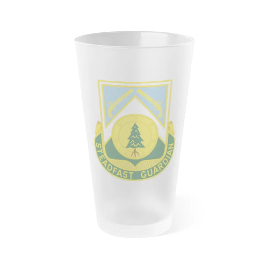 390th Military Police Battalion (U.S. Army) Frosted Pint Glass 16oz-Go Mug Yourself