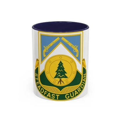 390th Military Police Battalion (U.S. Army) Accent Coffee Mug 11oz Navy - Go Mug Yourself