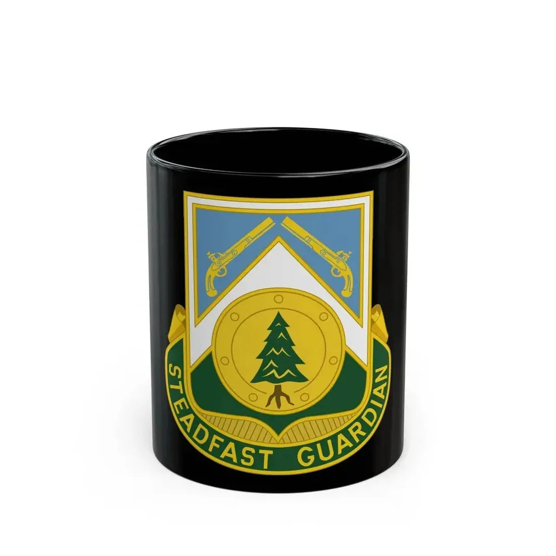 390th Military Police Battalion (U.S. Army) Black Coffee Mug 11oz - Go Mug Yourself