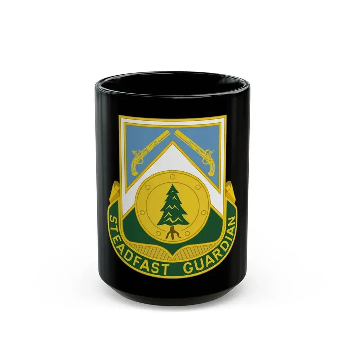 390th Military Police Battalion (U.S. Army) Black Coffee Mug 15oz - Go Mug Yourself
