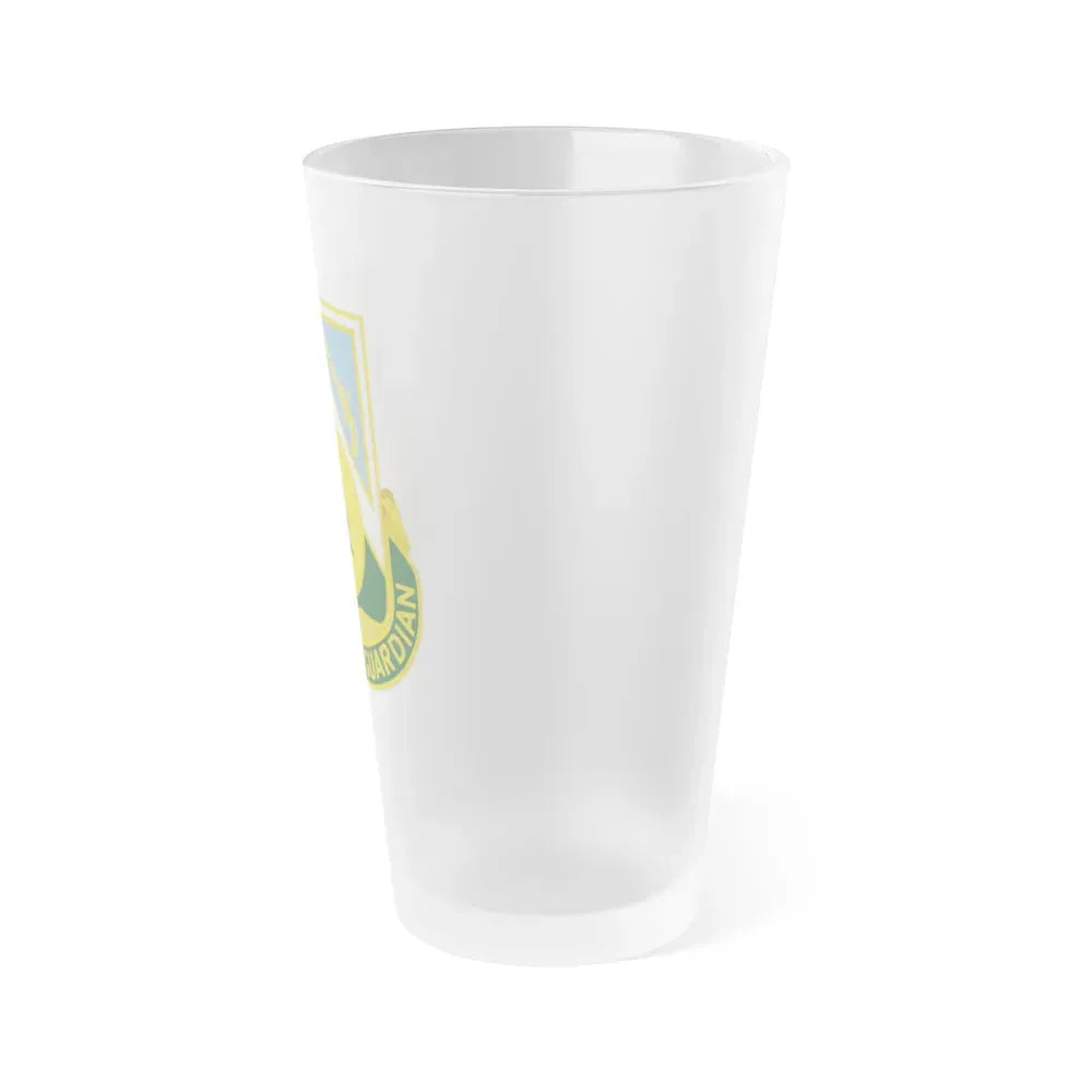 390th Military Police Battalion (U.S. Army) Frosted Pint Glass 16oz - Go Mug Yourself