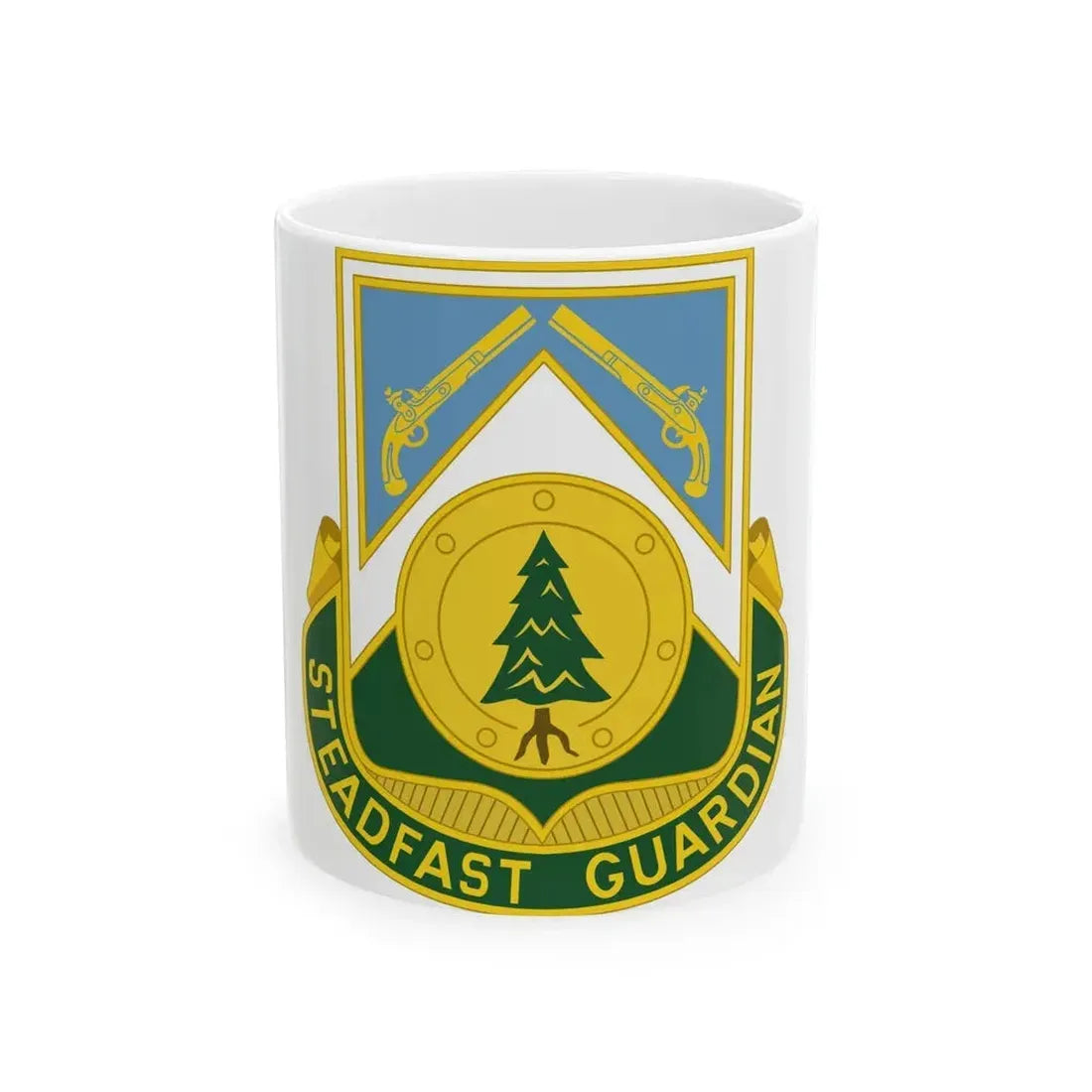 390th Military Police Battalion (U.S. Army) White Coffee Mug 11oz - Go Mug Yourself
