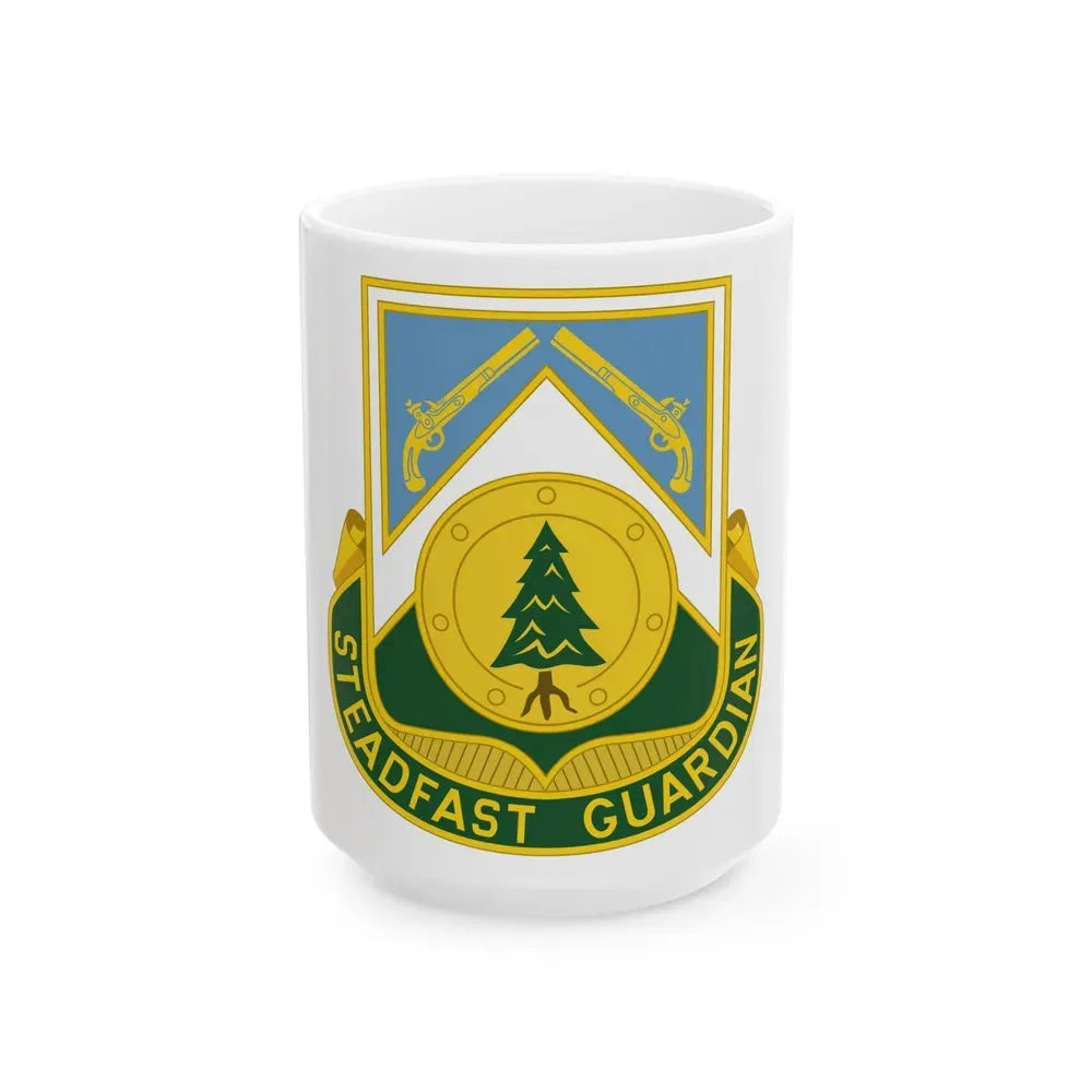 390th Military Police Battalion (U.S. Army) White Coffee Mug 15oz - Go Mug Yourself