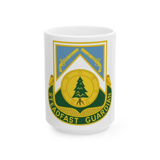 390th Military Police Battalion (U.S. Army) White Coffee Mug 15oz - Go Mug Yourself