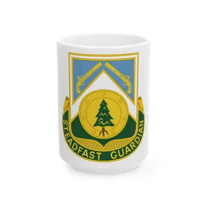 390th Military Police Battalion (U.S. Army) White Coffee Mug 15oz - Go Mug Yourself