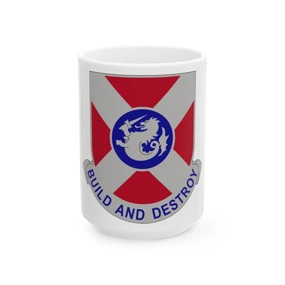 391 Engineer Battalion (U.S. Army) White Coffee Mug-15oz-Go Mug Yourself